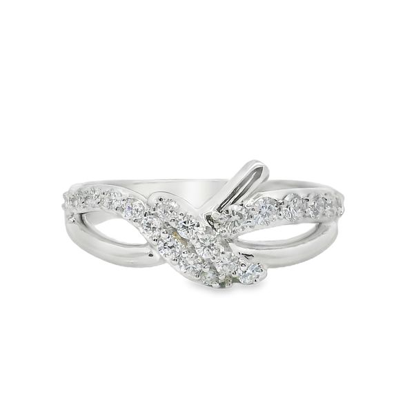 Diamond Fashion Ribbon Ring Van Adams Jewelers Snellville, GA