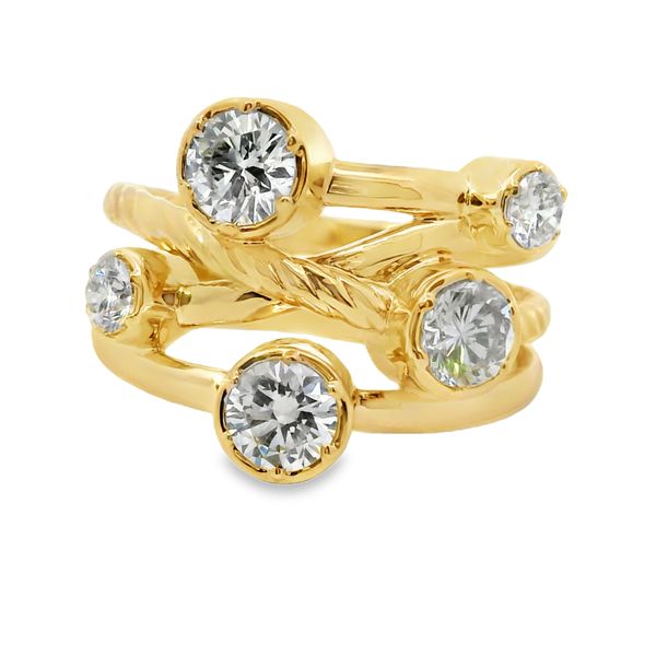 Diamond Multi Bezel Ring Van Adams Jewelers Snellville, GA