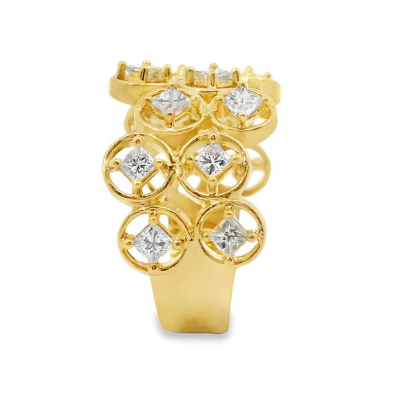 1 CT Diamond Bubble Ring Image 3 Van Adams Jewelers Snellville, GA
