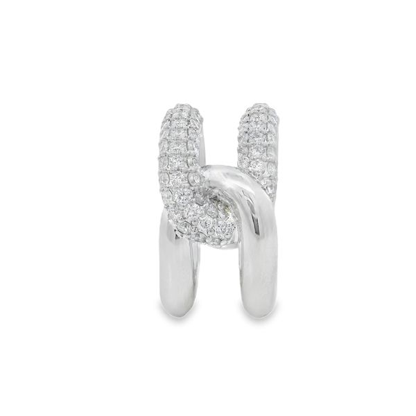 14K White Gold Diamond Fashion Ring Image 2 Van Adams Jewelers Snellville, GA
