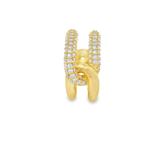 3/4 CT 14K Yellow Gold Diamond Fashion Ring Image 2 Van Adams Jewelers Snellville, GA