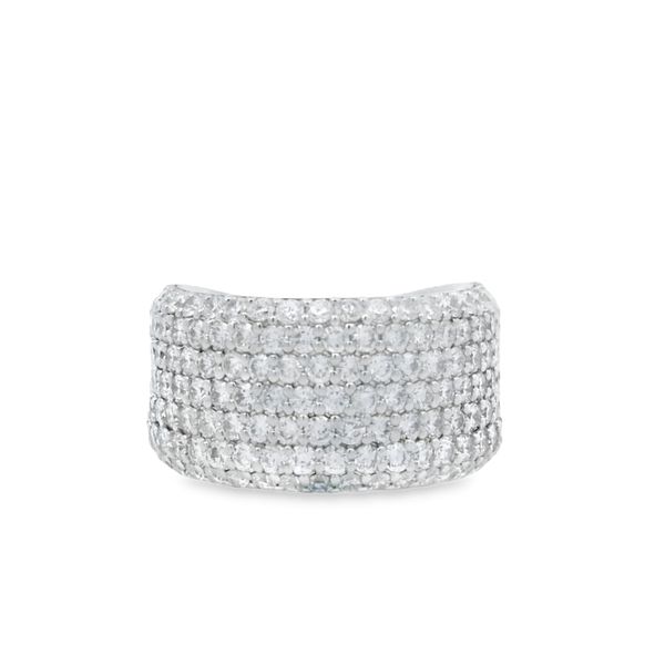 White 14 Karat Diamond Fashion Ring Van Adams Jewelers Snellville, GA