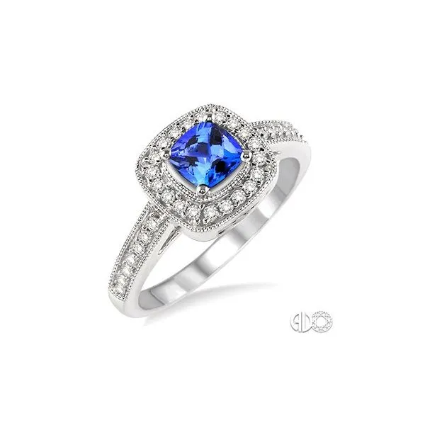 14K White Gold Tanzanite Ring Van Adams Jewelers Snellville, GA