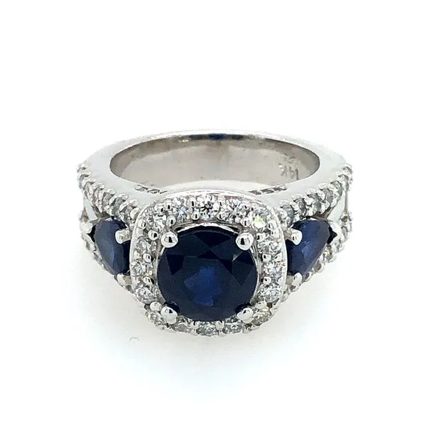 Van Adam's Collection 14K White Gold Sapphire Ring similar item image