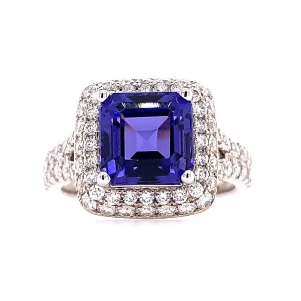 Van Adam's Collection 14K White Gold Tanzanite Fashion Ring Van Adams Jewelers Snellville, GA