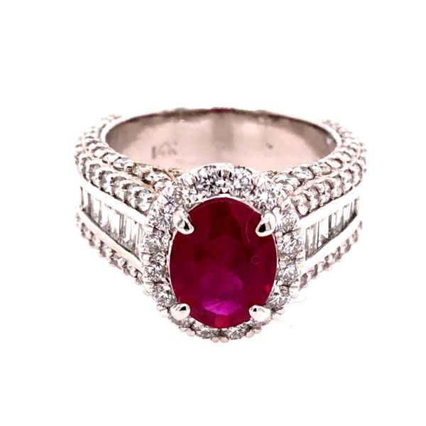 Ruby and Diamond Ring Van Adams Jewelers Snellville, GA