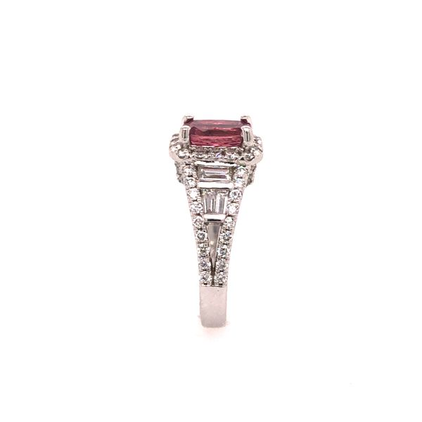 Cinnamon Sapphire and Diamond Ring Image 2 Van Adams Jewelers Snellville, GA