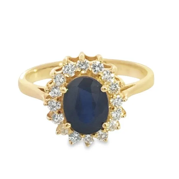 Sapphire and Diamond Ring Van Adams Jewelers Snellville, GA