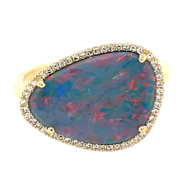 Black Opal Ring Van Adams Jewelers Snellville, GA