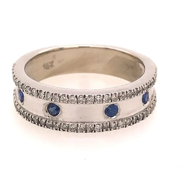 Sapphire and Diamond Ring Van Adams Jewelers Snellville, GA