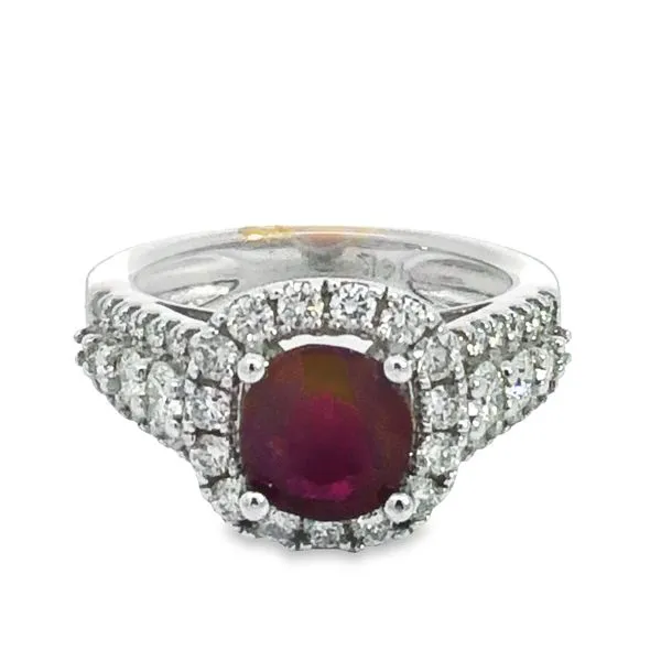 Ruby and Diamond Ring Van Adams Jewelers Snellville, GA