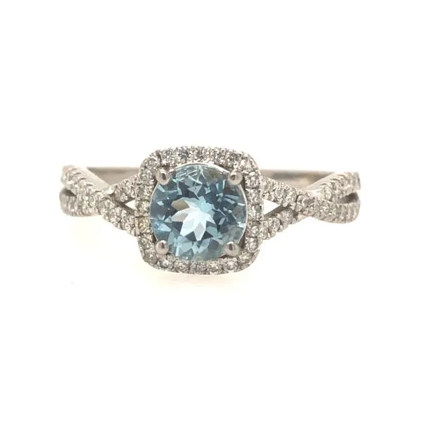 Aquamarine and Diamond Ring Van Adams Jewelers Snellville, GA