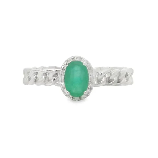 Emerald and Diamond Ring Van Adams Jewelers Snellville, GA