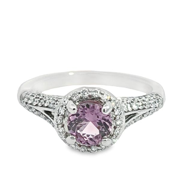 Pink Spinel and Diamond Ring Van Adams Jewelers Snellville, GA