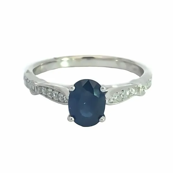 Sapphire and Diamond Ring Van Adams Jewelers Snellville, GA