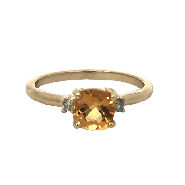 Citrine and Diamond Ring Van Adams Jewelers Snellville, GA