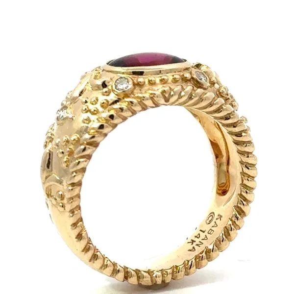 Garnet Fashion Ring Image 2 Van Adams Jewelers Snellville, GA