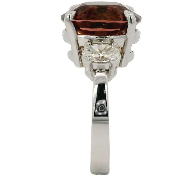 Pink Tourmaline And Diamond Fashion Ring Image 3 Van Adams Jewelers Snellville, GA