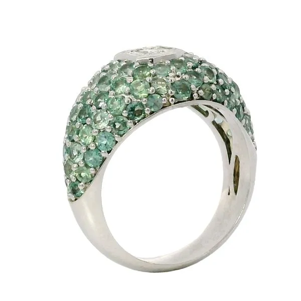 Alexandrite And Diamond Fashion Ring Image 2 Van Adams Jewelers Snellville, GA