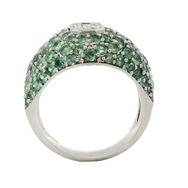 Alexandrite And Diamond Fashion Ring Image 3 Van Adams Jewelers Snellville, GA