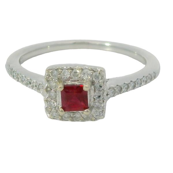 Diamond and Ruby Ring Van Adams Jewelers Snellville, GA