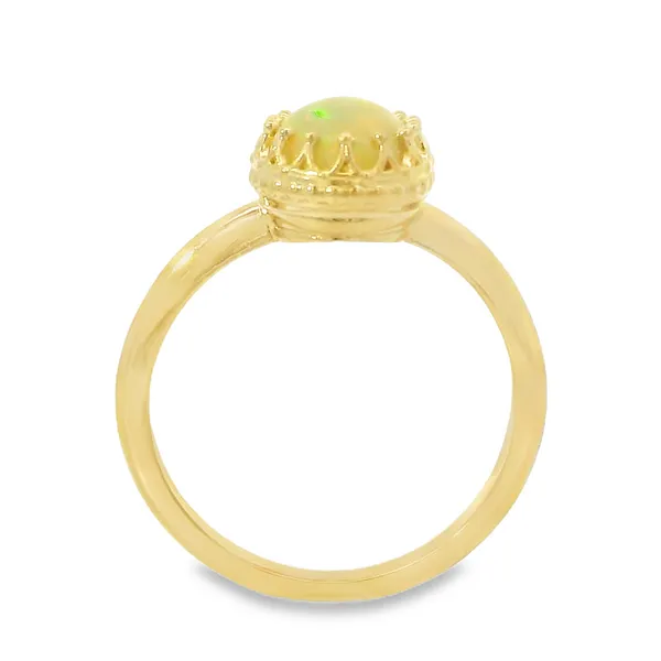 14K Gold 1 CT Opal Ring Image 2 Van Adams Jewelers Snellville, GA
