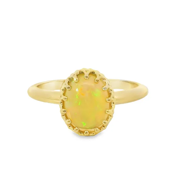 14K Gold 1 CT Opal Ring Van Adams Jewelers Snellville, GA