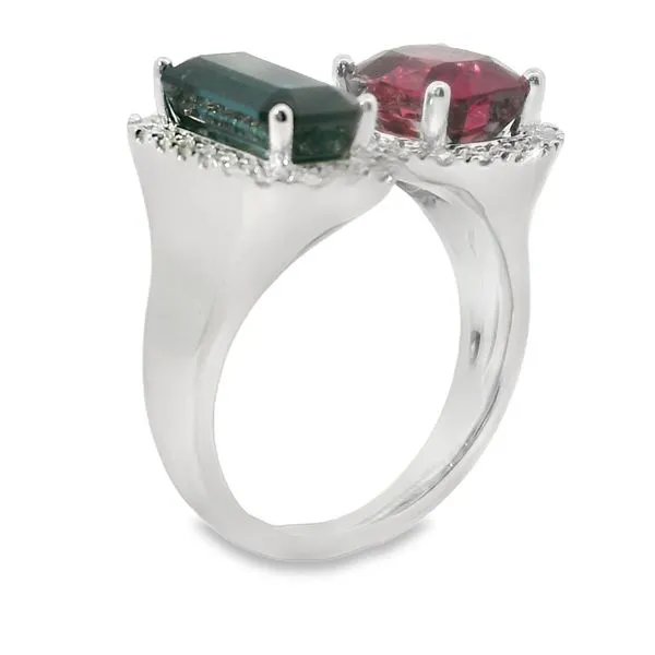 2 Stone Spinel Bypass Ring Image 2 Van Adams Jewelers Snellville, GA