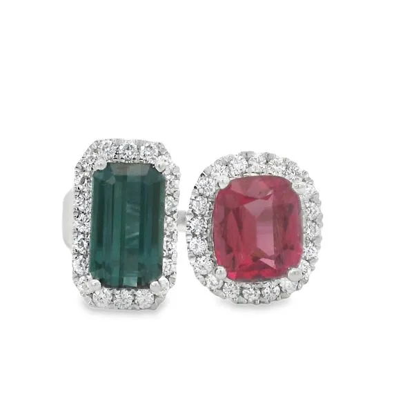2 Stone Spinel Bypass Ring Van Adams Jewelers Snellville, GA