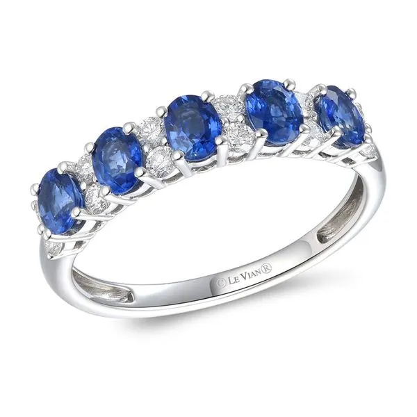 Le Vian® Ring featuring Blueberry Sapphire™ Vanilla Diamonds® set in 14K Vanilla Gold® Van Adams Jewelers Snellville, GA