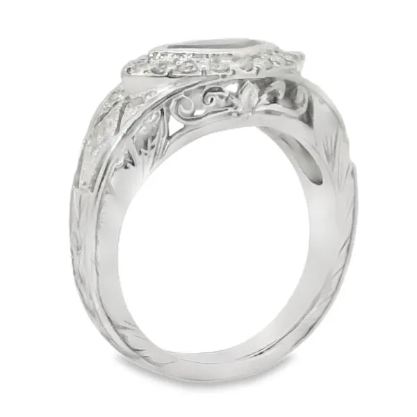 Marquise Ruby and Diamond Ring Image 2 Van Adams Jewelers Snellville, GA