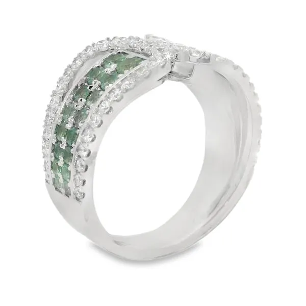 Alexandrite and Diamond Ring Image 2 Van Adams Jewelers Snellville, GA