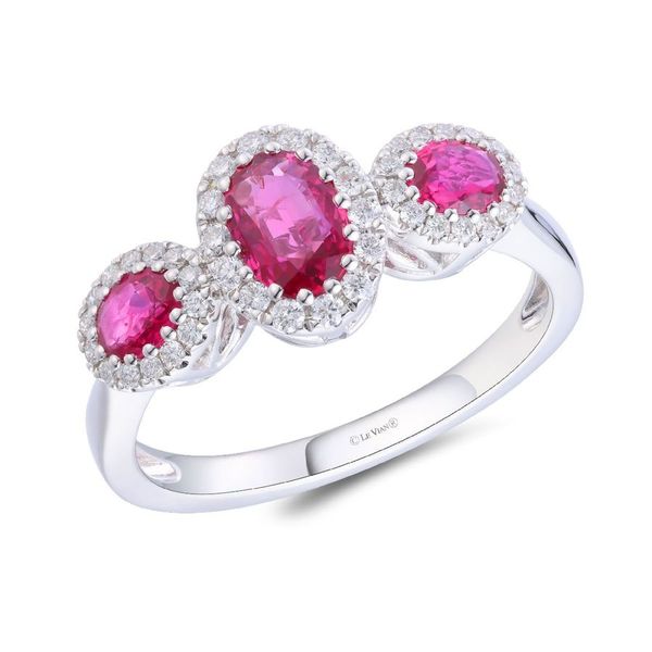 Le Vian® Ring featuring Passion Ruby® Vanilla diamonds® set in 14K Vanilla Gold® Van Adams Jewelers Snellville, GA