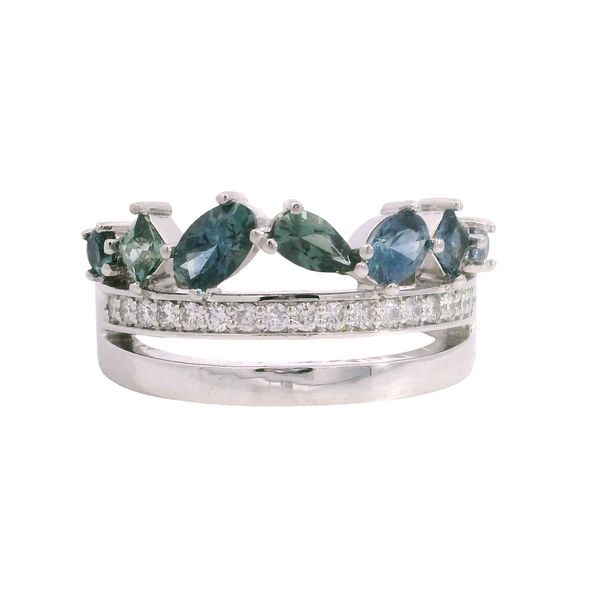 Montana Sapphire and Diamond Fashion Ring Van Adams Jewelers Snellville, GA