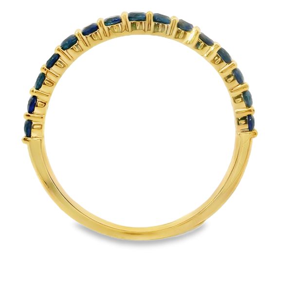 Natural Sapphire Stackable Band Image 3 Van Adams Jewelers Snellville, GA