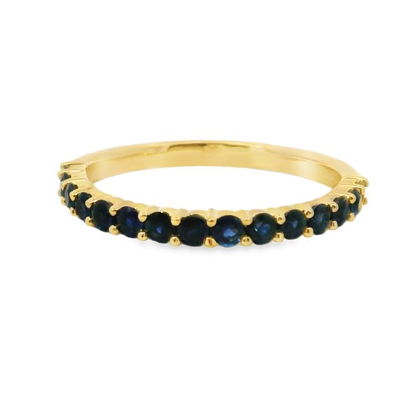 Natural Sapphire Stackable Band Van Adams Jewelers Snellville, GA