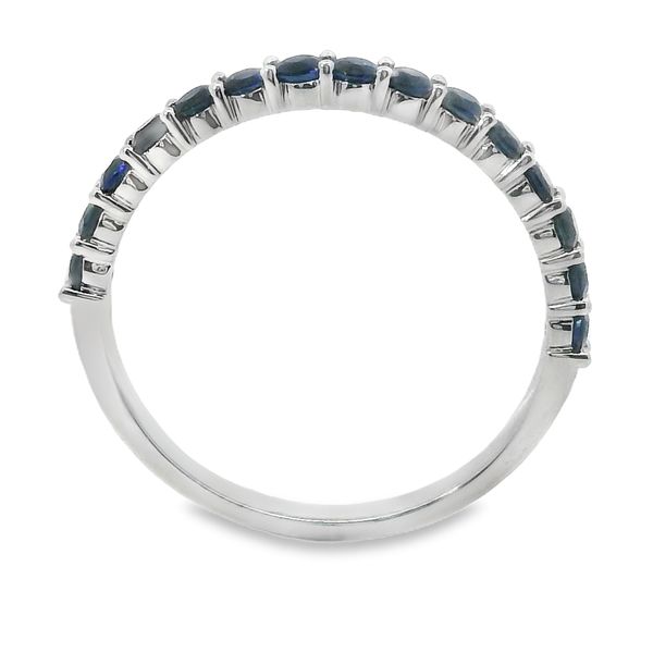 Natural Sapphire Stackable Band Image 3 Van Adams Jewelers Snellville, GA