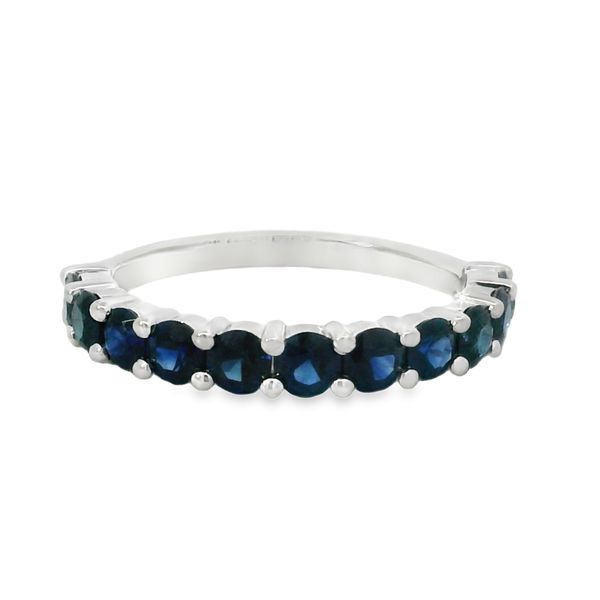1 1/2 CT Natural Sapphire Stackable Band Van Adams Jewelers Snellville, GA