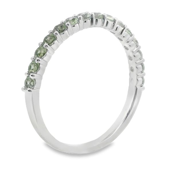 5/8 CT Montana Sapphire Stackable Bands Image 2 Van Adams Jewelers Snellville, GA
