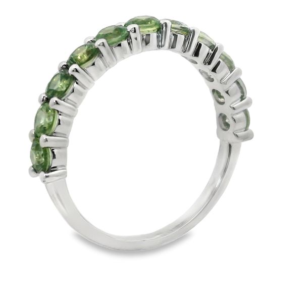 1 1/2 CT Montana Sapphire Stackable Band Image 2 Van Adams Jewelers Snellville, GA