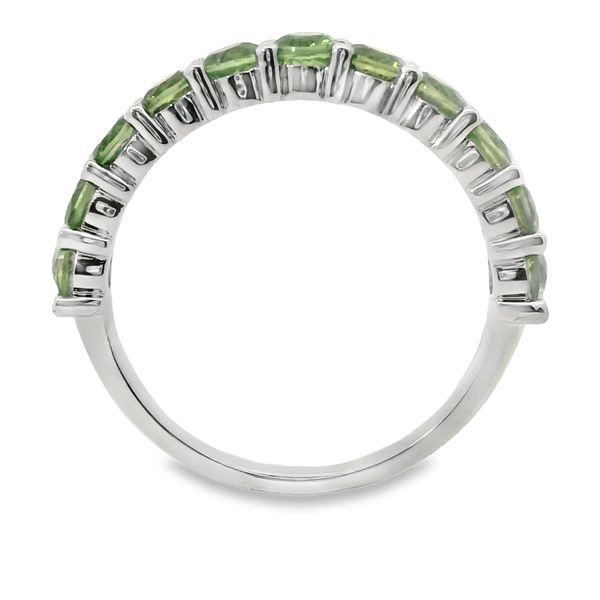 1 1/2 CT Montana Sapphire Stackable Band Image 3 Van Adams Jewelers Snellville, GA