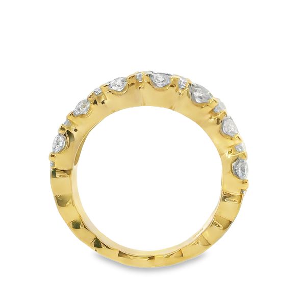3 CT Montana Sapphire and Diamond Ring Image 3 Van Adams Jewelers Snellville, GA