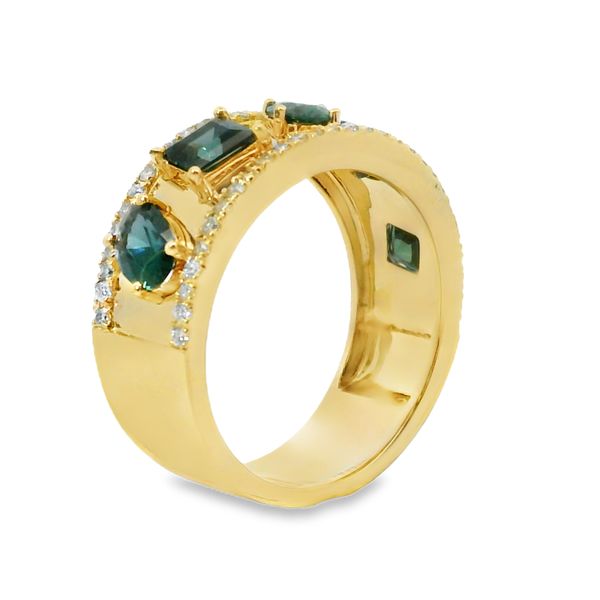 Montana Sapphire Multi Shape Ring Image 2 Van Adams Jewelers Snellville, GA