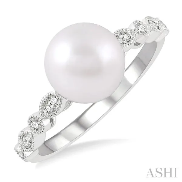 Pearl & Diamond Fashion Ring Van Adams Jewelers Snellville, GA