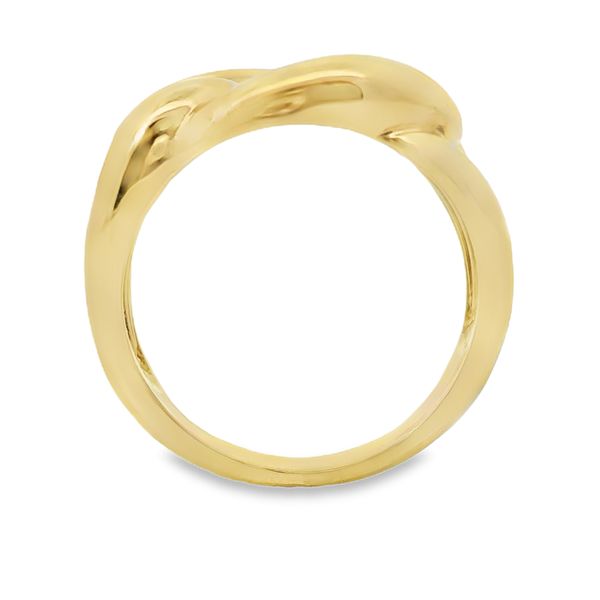 14K Yellow Gold Love Knot Ring Image 3 Van Adams Jewelers Snellville, GA