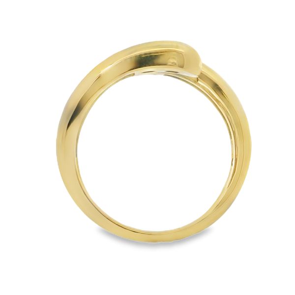 14K Yellow Gold Bypass Ring Image 2 Van Adams Jewelers Snellville, GA