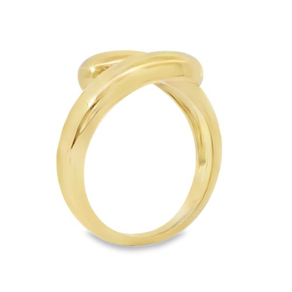 14K Yellow Gold Bypass Ring Image 3 Van Adams Jewelers Snellville, GA