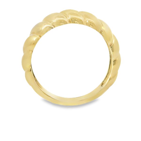 14K Yellow Gold Shrimp Fashion Ring Image 3 Van Adams Jewelers Snellville, GA