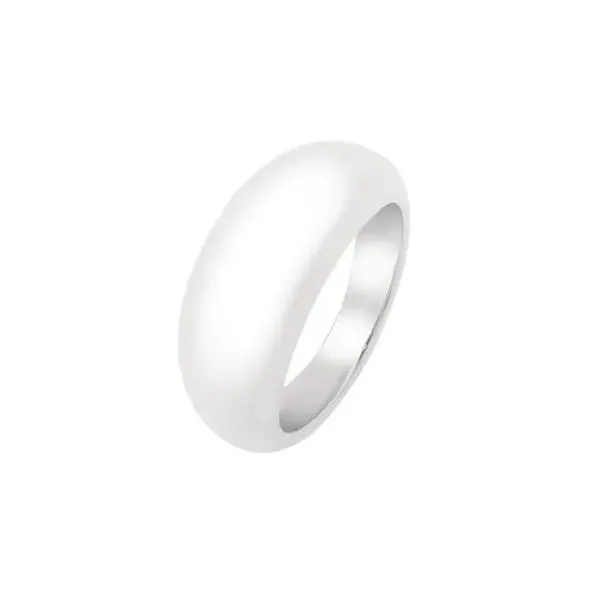 Silver Sculpted Domed Ring Van Adams Jewelers Snellville, GA