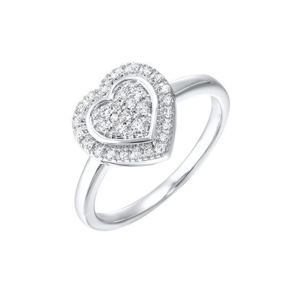 1/5 Carat Diamond Heart Ring Van Adams Jewelers Snellville, GA